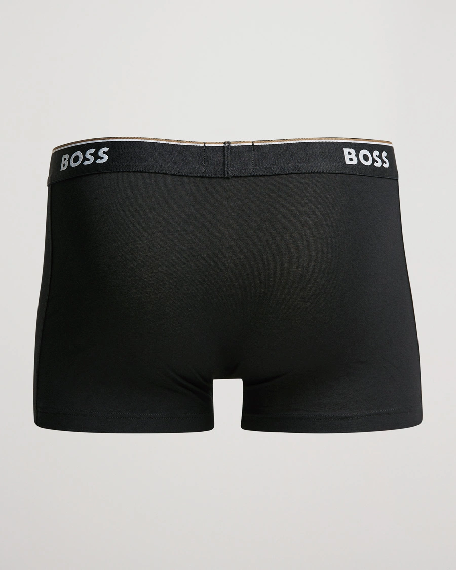 Mies | Trunks | BOSS BLACK | 3-Pack Trunk Boxer Shorts Black