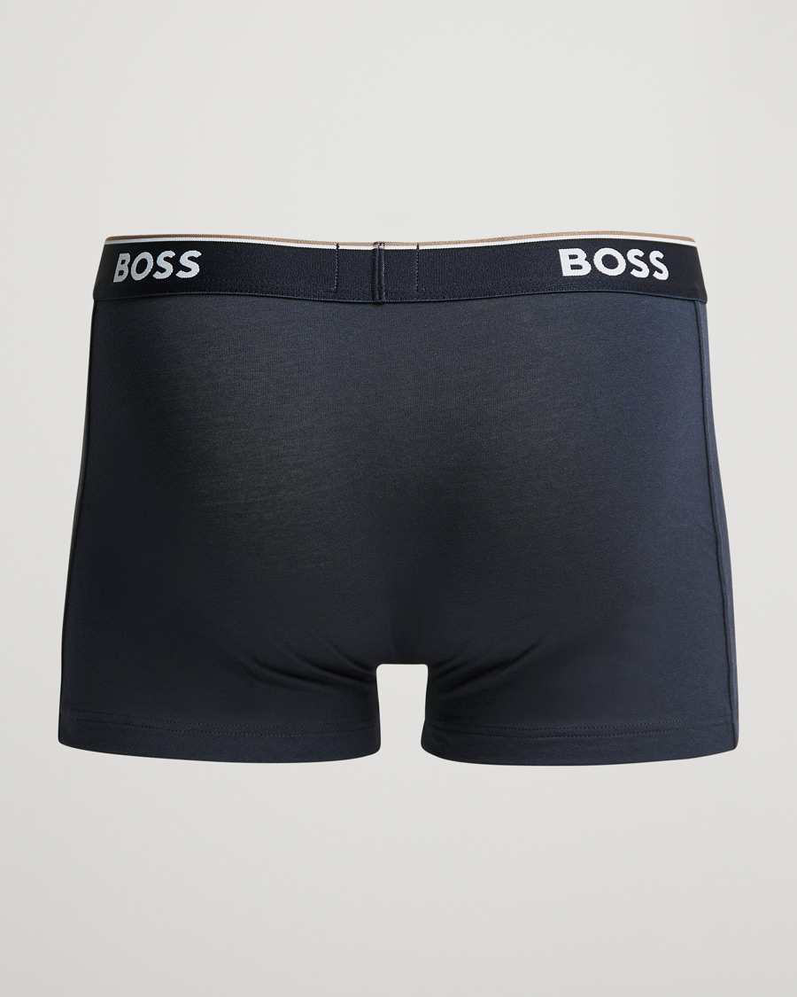 Mies | BOSS | BOSS BLACK | 3-Pack Trunk Boxer Shorts Open Blue