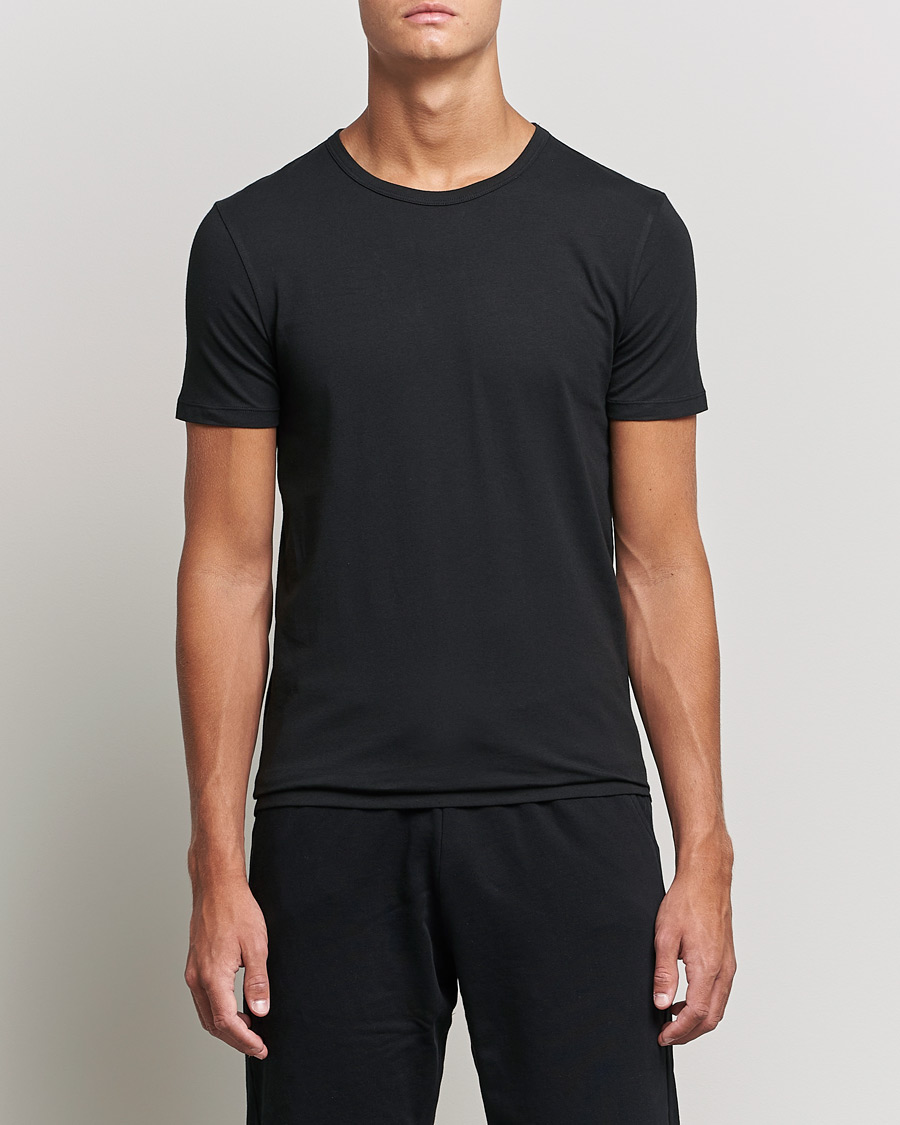 Mies | Vaatteet | BOSS BLACK | 2-Pack Crew Neck Slim Fit T-Shirt Black
