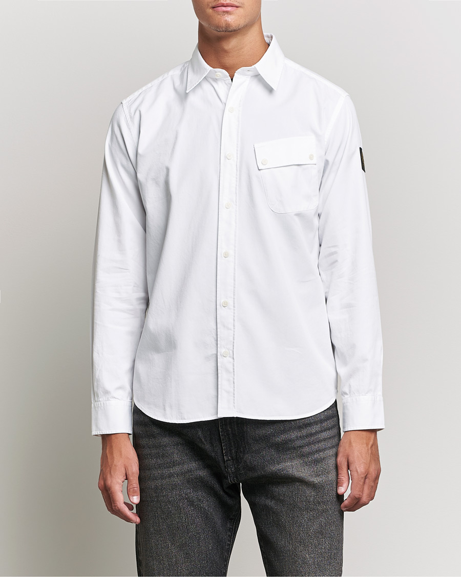 Mies | Vaatteet | Belstaff | Pitch Cotton Pocket Shirt White