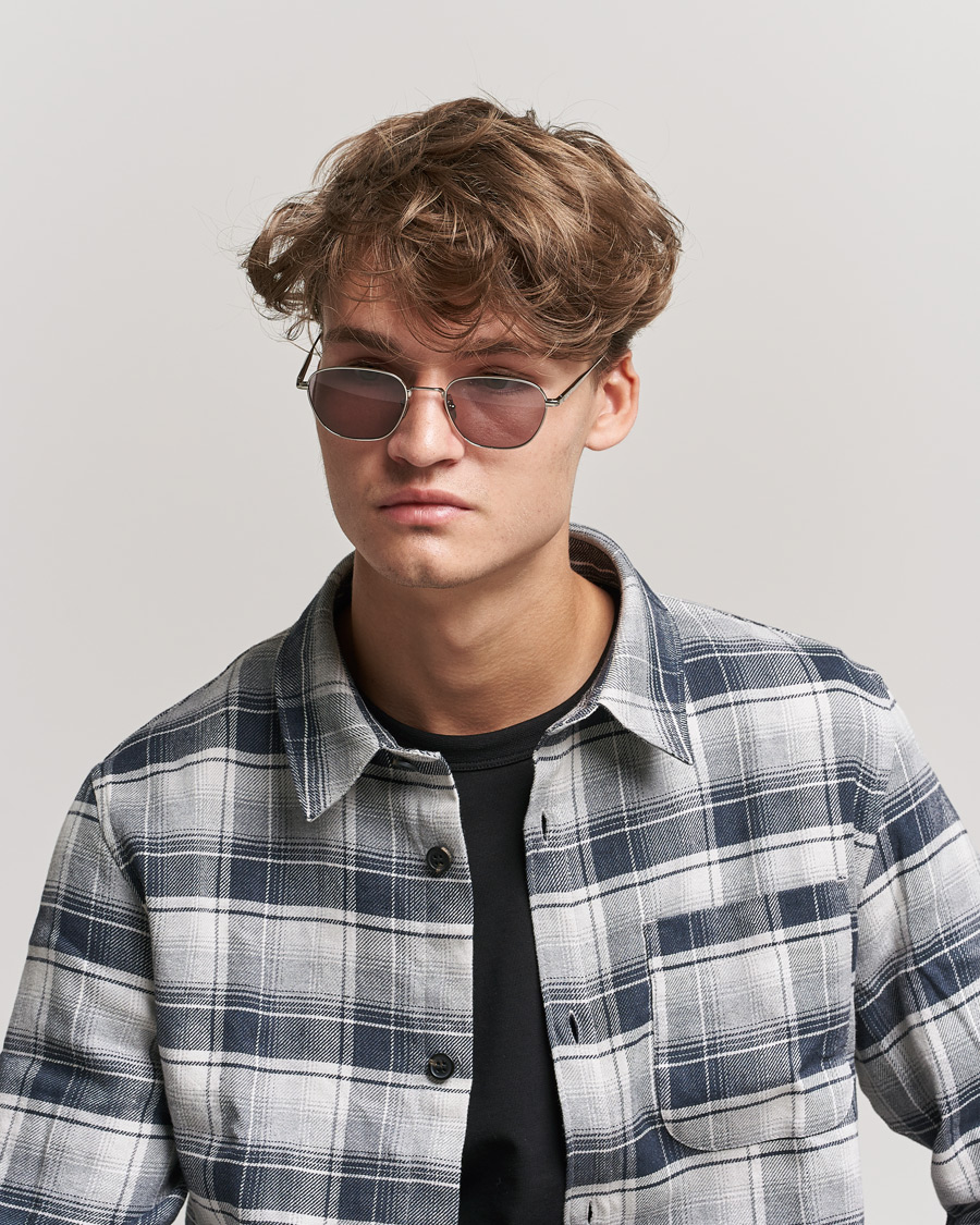 Mies | D-malliset aurinkolasit | CHIMI | Polygon Sunglasses Silver/Grey