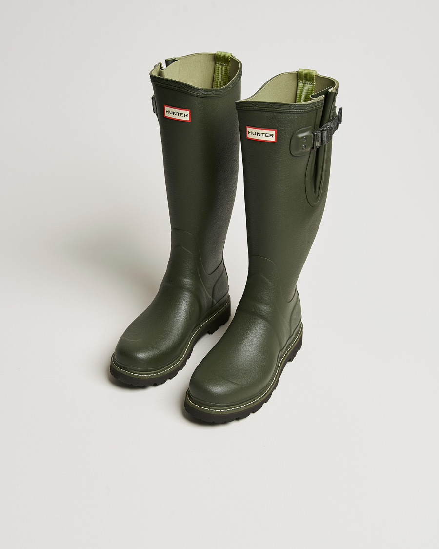 Mies | Hunter Boots | Hunter Boots | Balmoral Commando Sole Boot Dark Olive