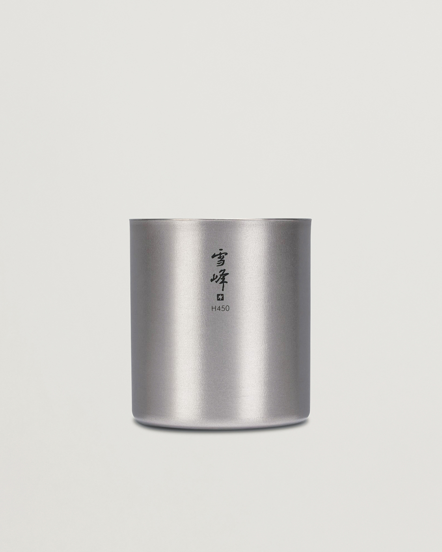 Mies | Japanese Department | Snow Peak | Double Wall Stacking Mug 450 Titanium
