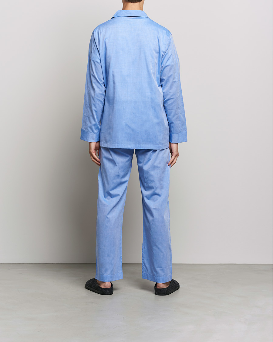 Mies |  | Derek Rose | Cotton Pyjama Set Blue