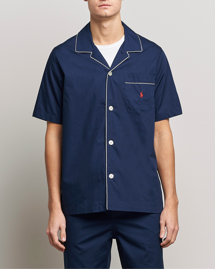 Mies |  | Polo Ralph Lauren | Cotton Short Pyajama Set Solid Navy