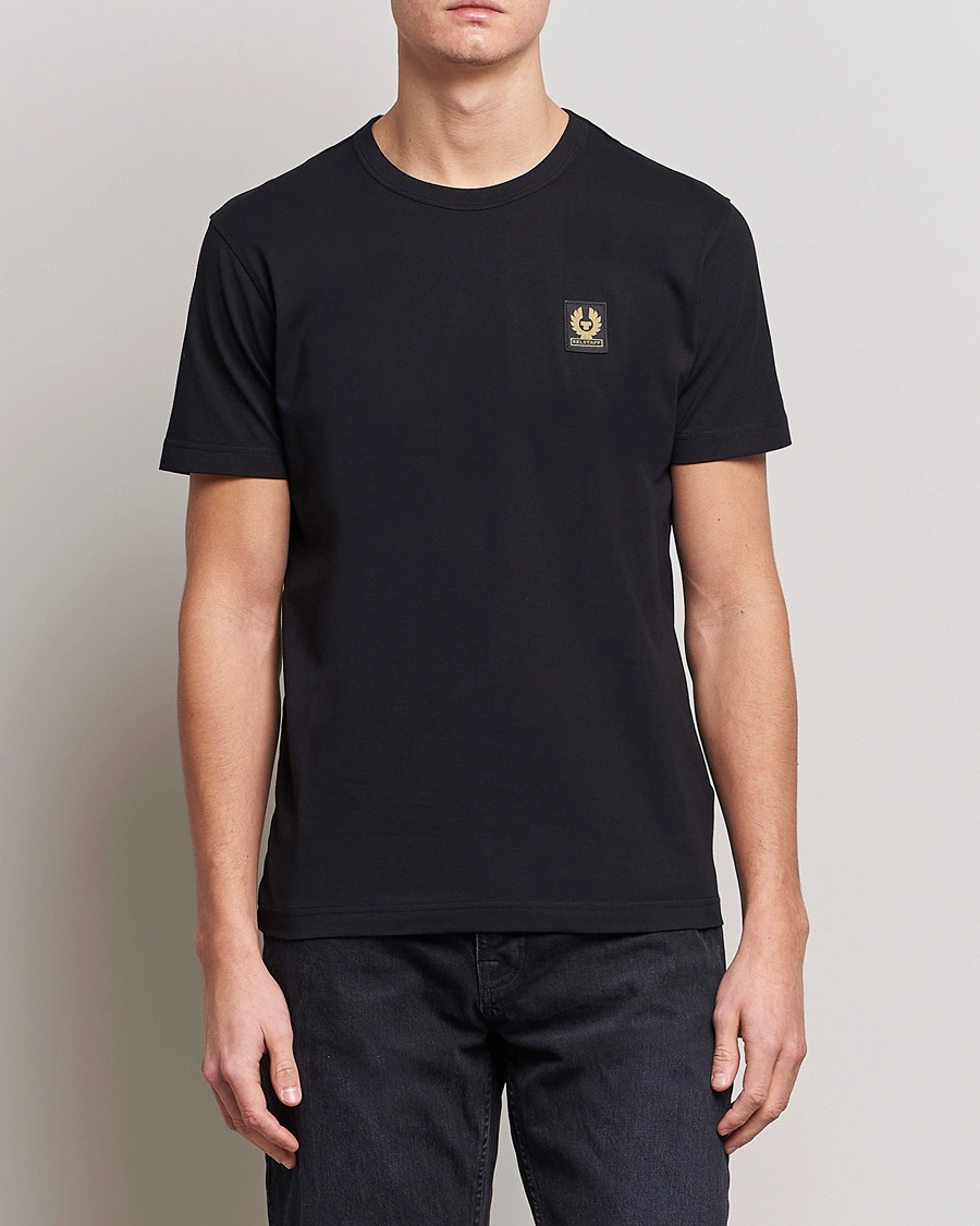 Mies | Belstaff | Belstaff | Cotton Logo T-Shirt Black