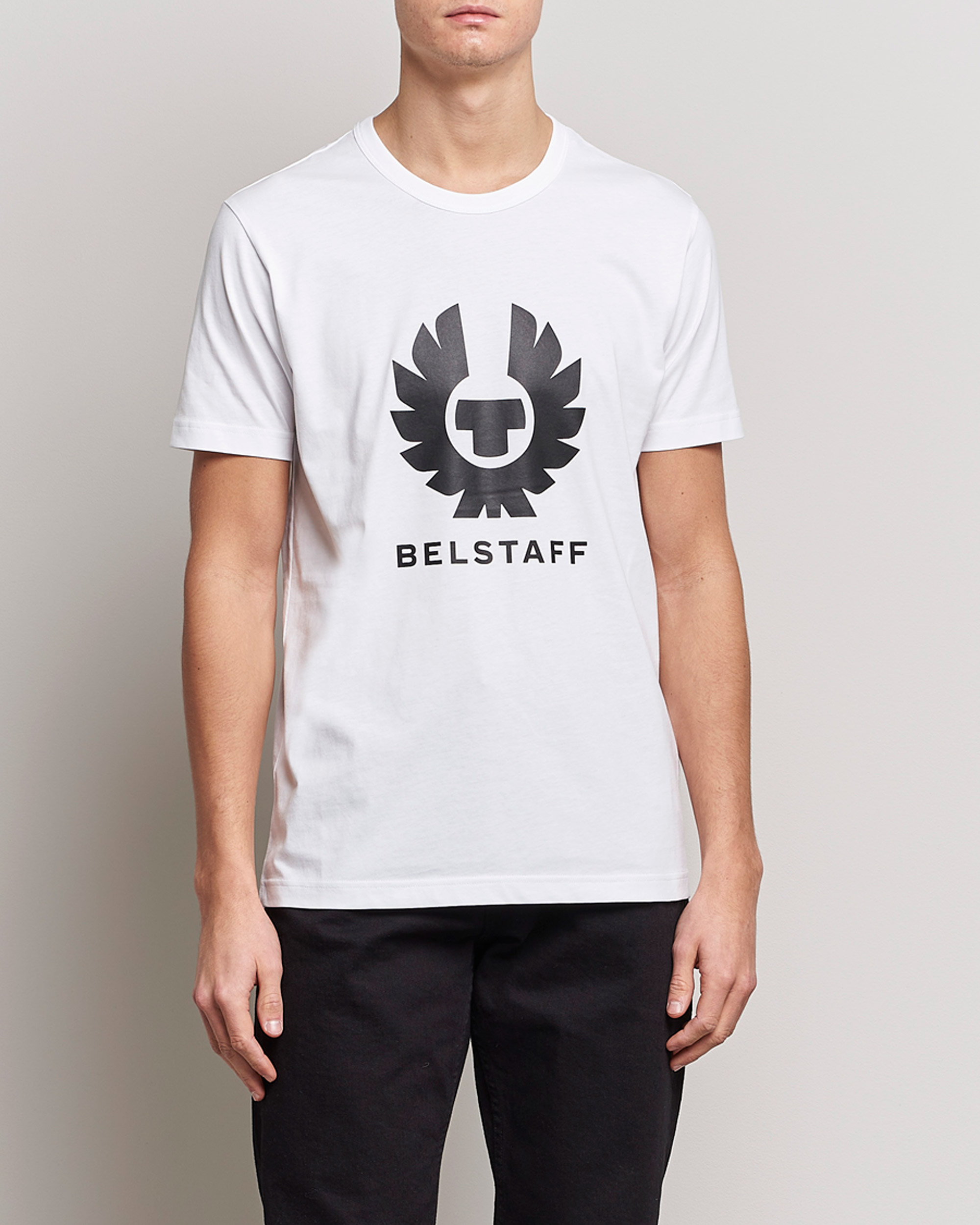Mies | Belstaff | Belstaff | Phoenix Logo T-Shirt White