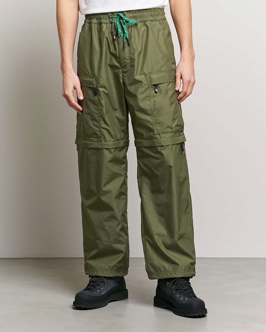 Mies | Vaatteet | Moncler Grenoble | Zip Off Cargo Pants Military Green