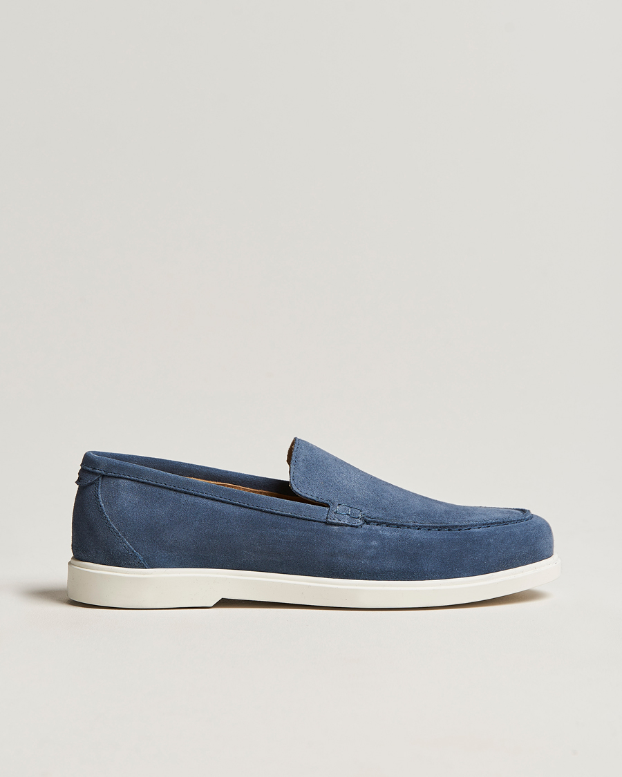 Mies | Loaferit | Loake Shoemakers | Tuscany Suede Loafer Denim