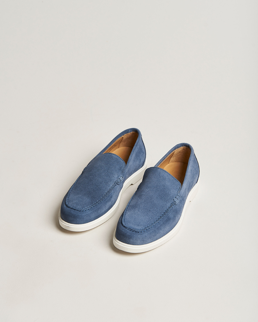 Mies |  | Loake 1880 | Tuscany Suede Loafer Denim