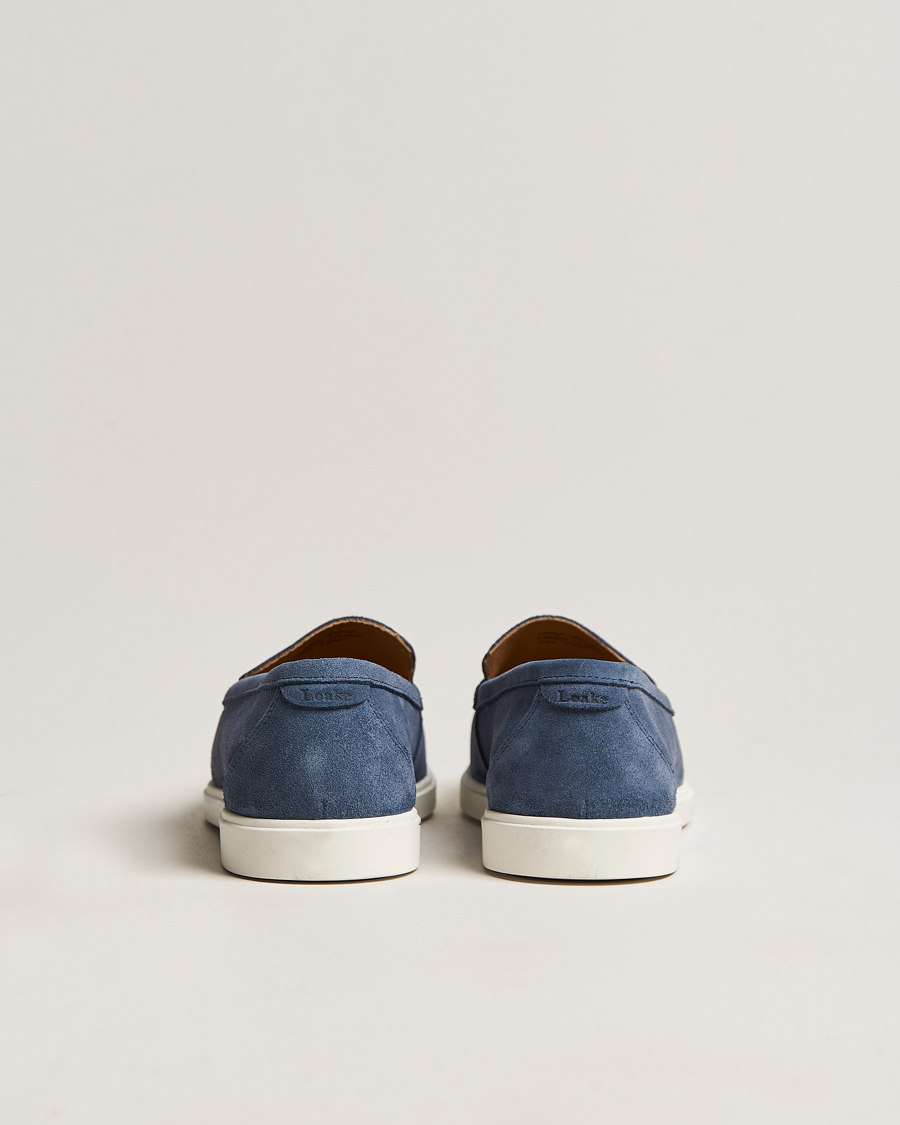 Mies | Loaferit | Loake Shoemakers | Tuscany Suede Loafer Denim