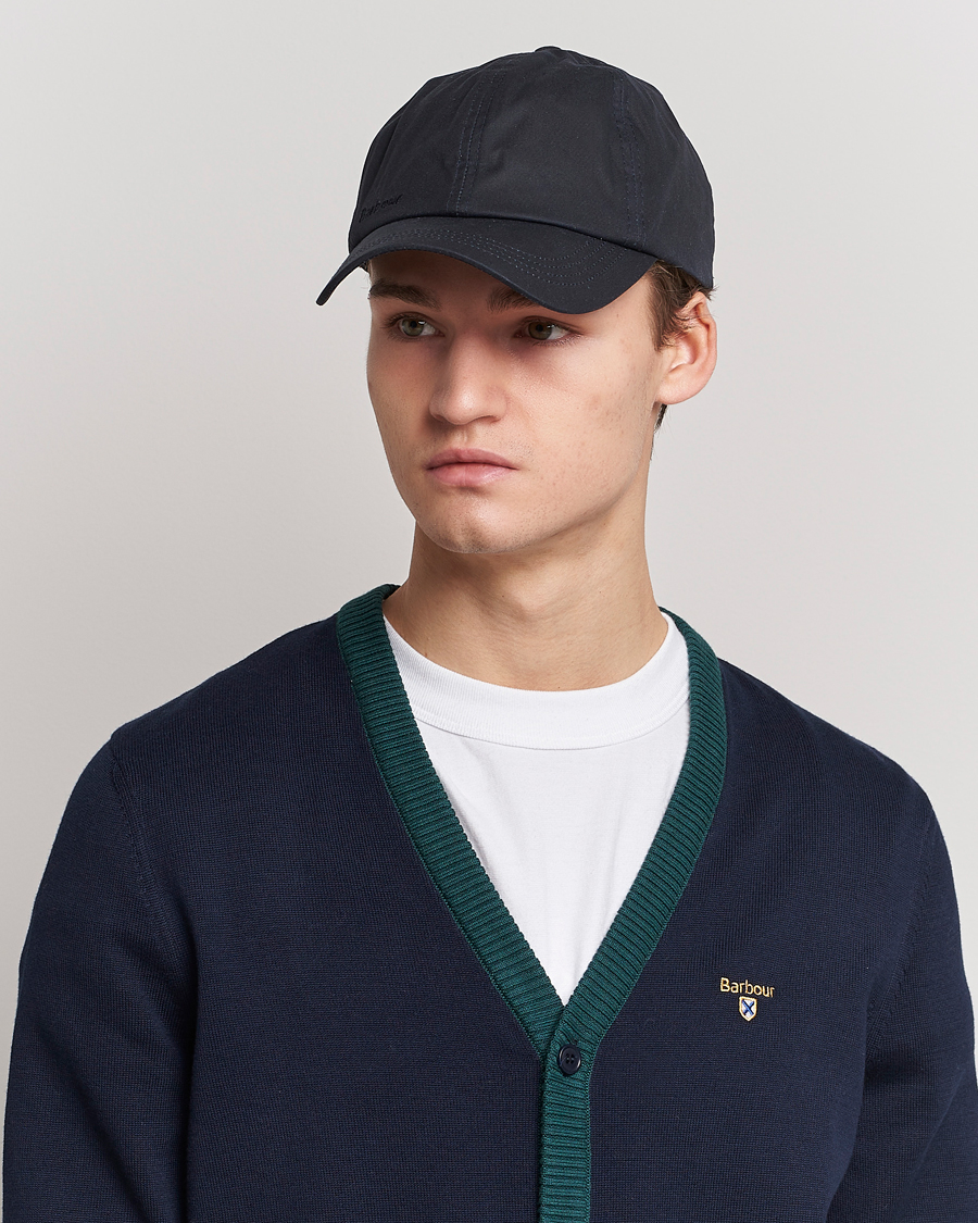 Mies | Asusteet | Barbour Lifestyle | Wax Sports Cap Navy