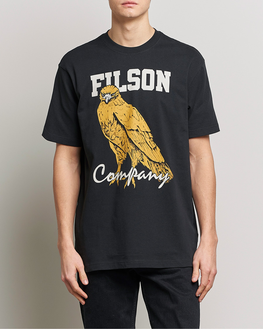 Mies | T-paidat | Filson | Pioneer Graphic T-Shirt Black