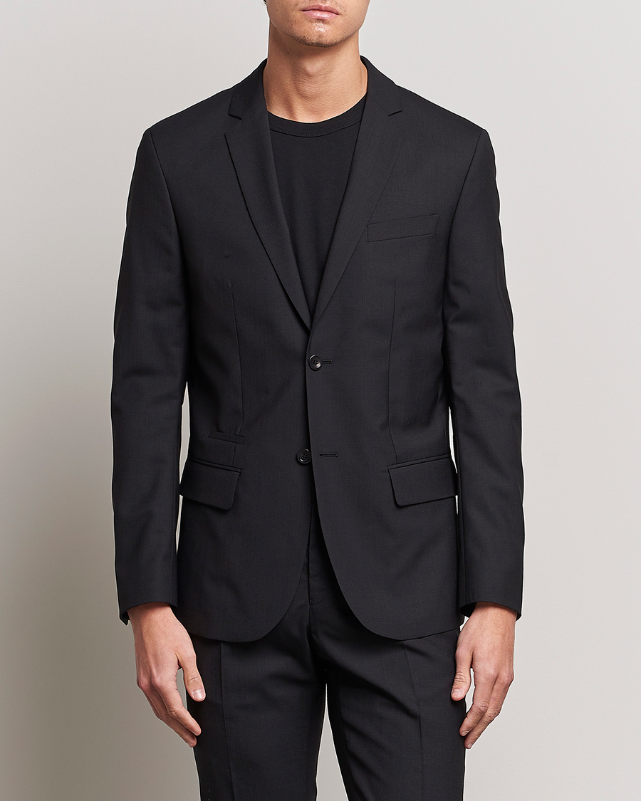 Mies |  | Filippa K | Rick Cool Wool Suit Jacket Black