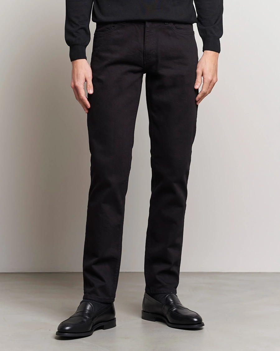 Mies | Vaatteet | Oscar Jacobson | Albert Cotton Stretch Jeans Black