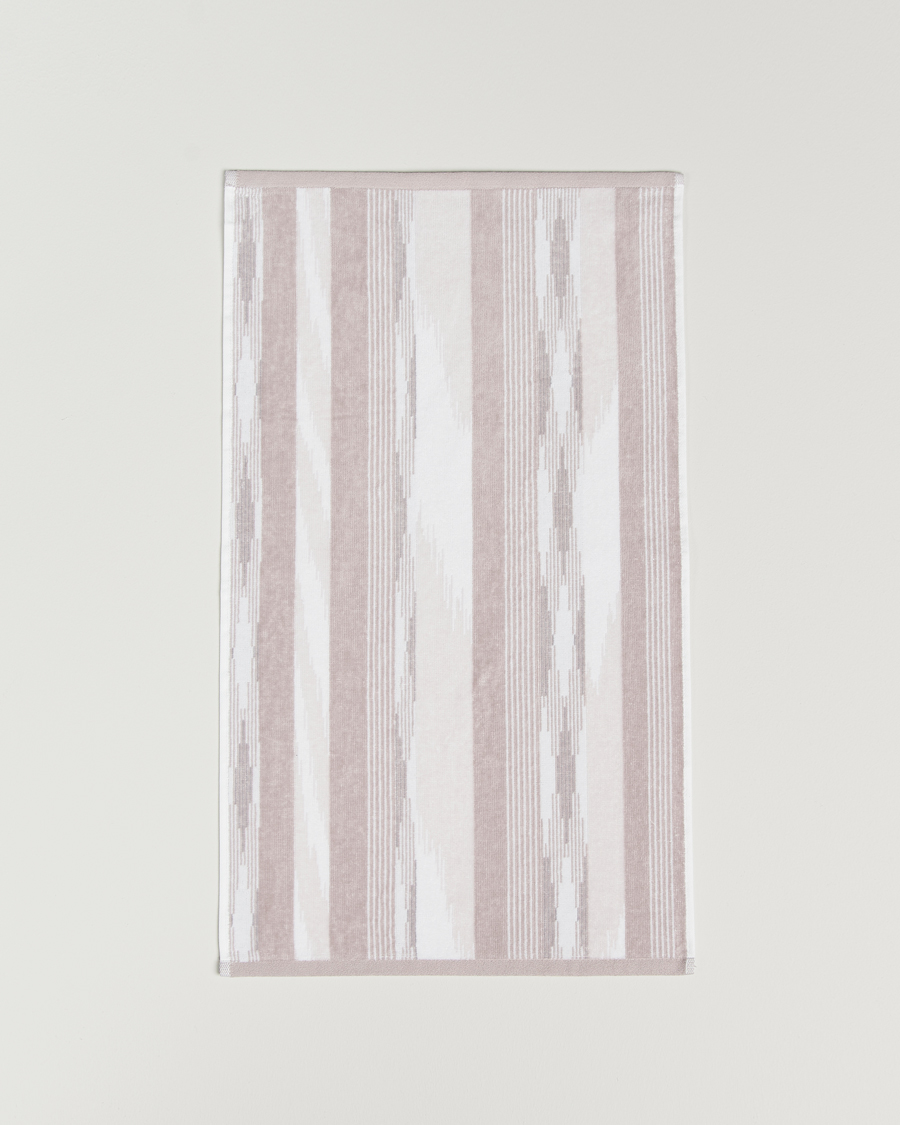 Mies | Missoni Home | Missoni Home | Clint Hand Towel 40x70cm Beige/White