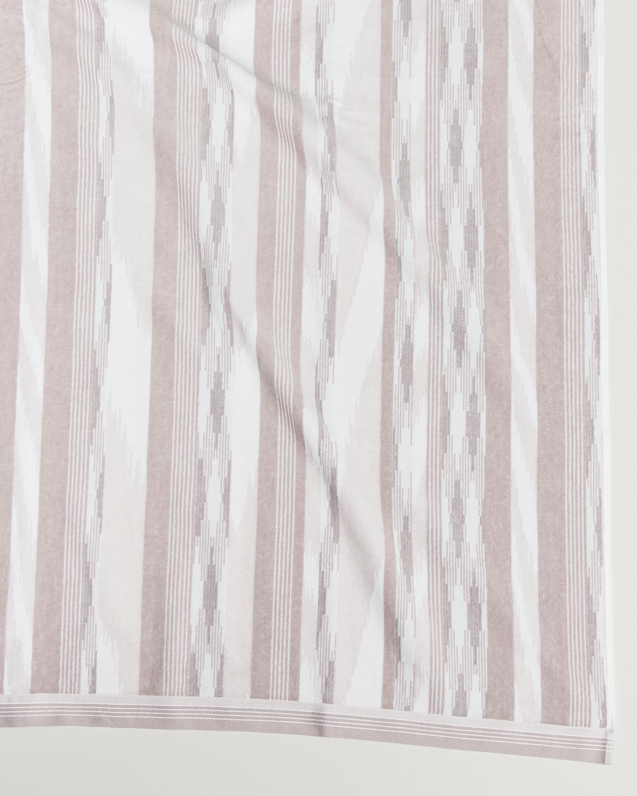 Mies | Tekstiilit | Missoni Home | Clint Bath Sheet 100x150cm Beige/White