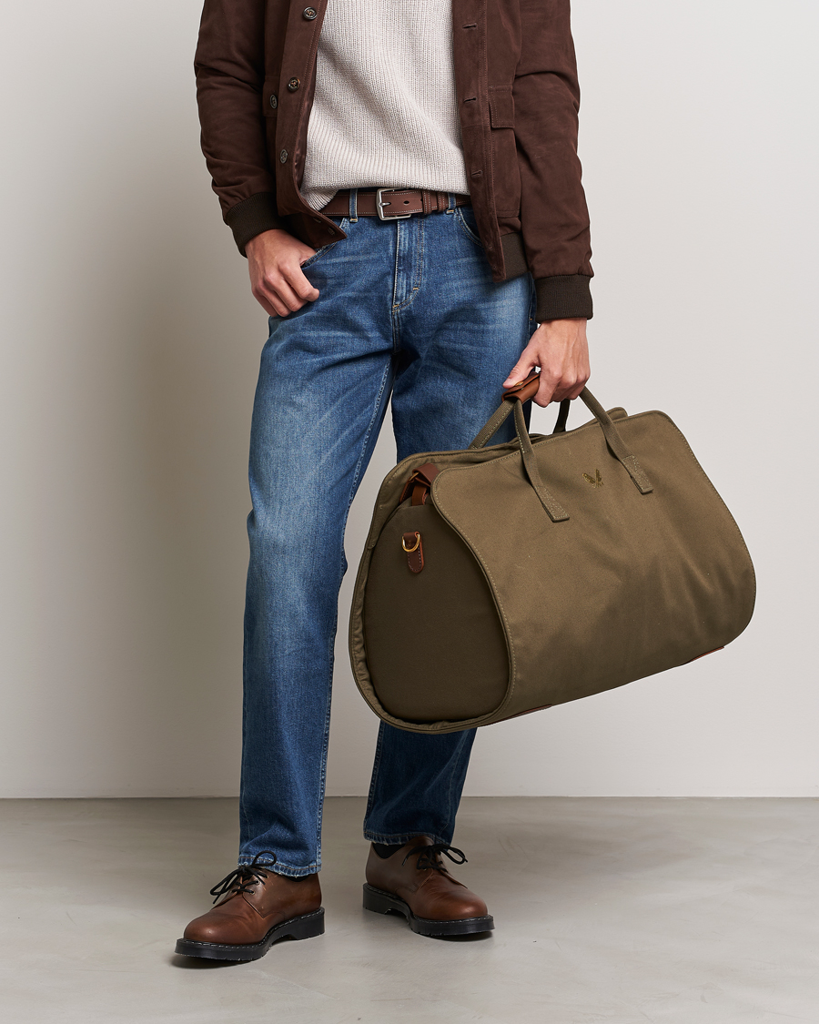 Mies | Bennett Winch | Bennett Winch | Canvas Suit Carrier Holdall Olive