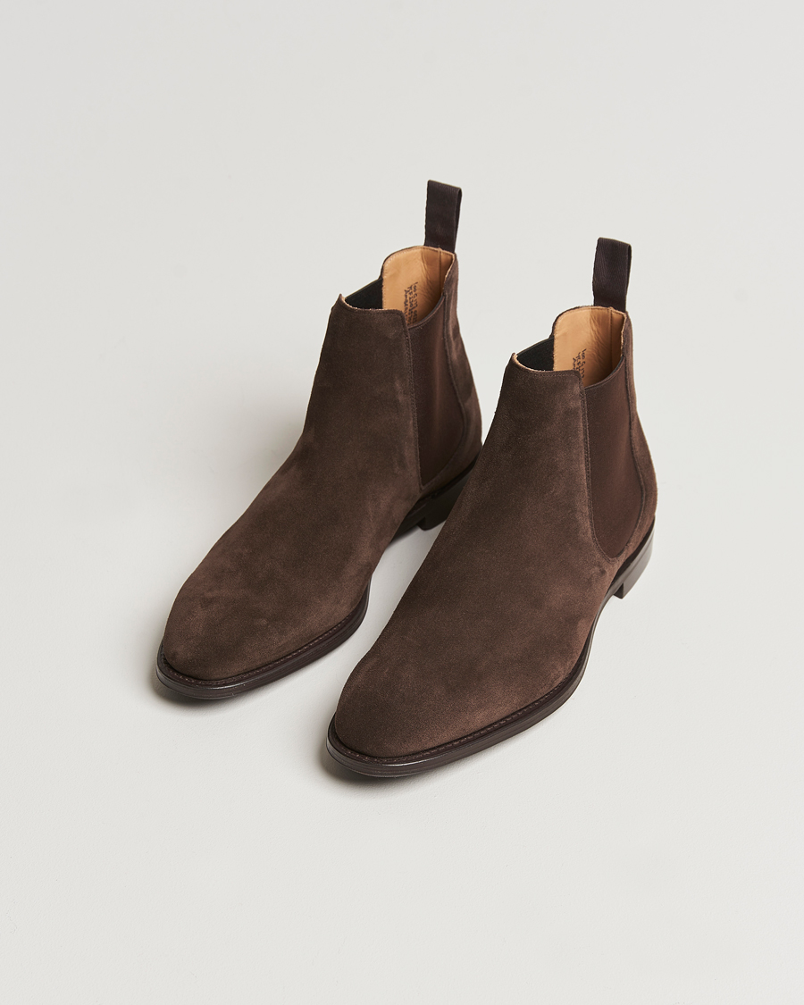 Mies |  | Church\'s | Amberley Chelsea Boots Brown Suede