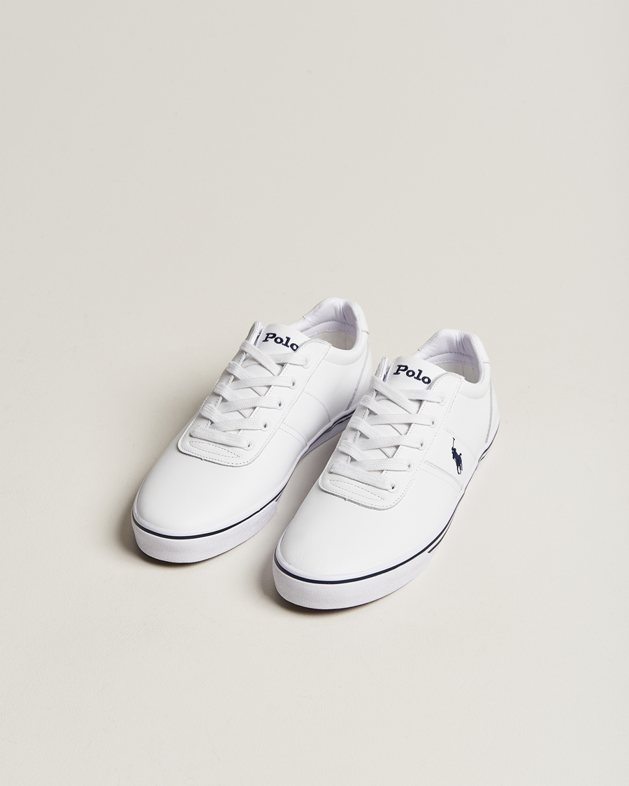 Mies | Polo Ralph Lauren | Polo Ralph Lauren | Hanford Leather Sneaker Ceramic White