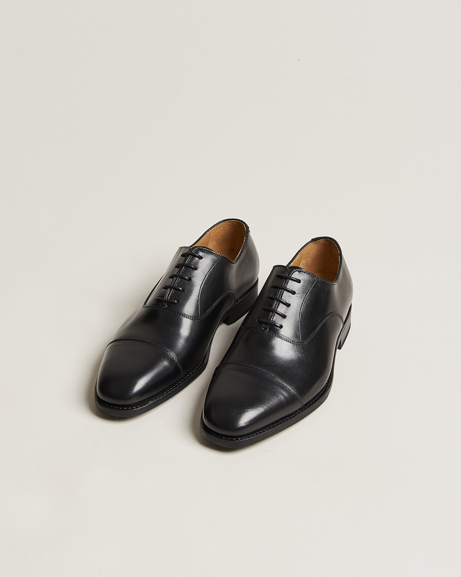 Mies | Oxford-kengät | Myrqvist | Äppelviken Oxford Black Calf