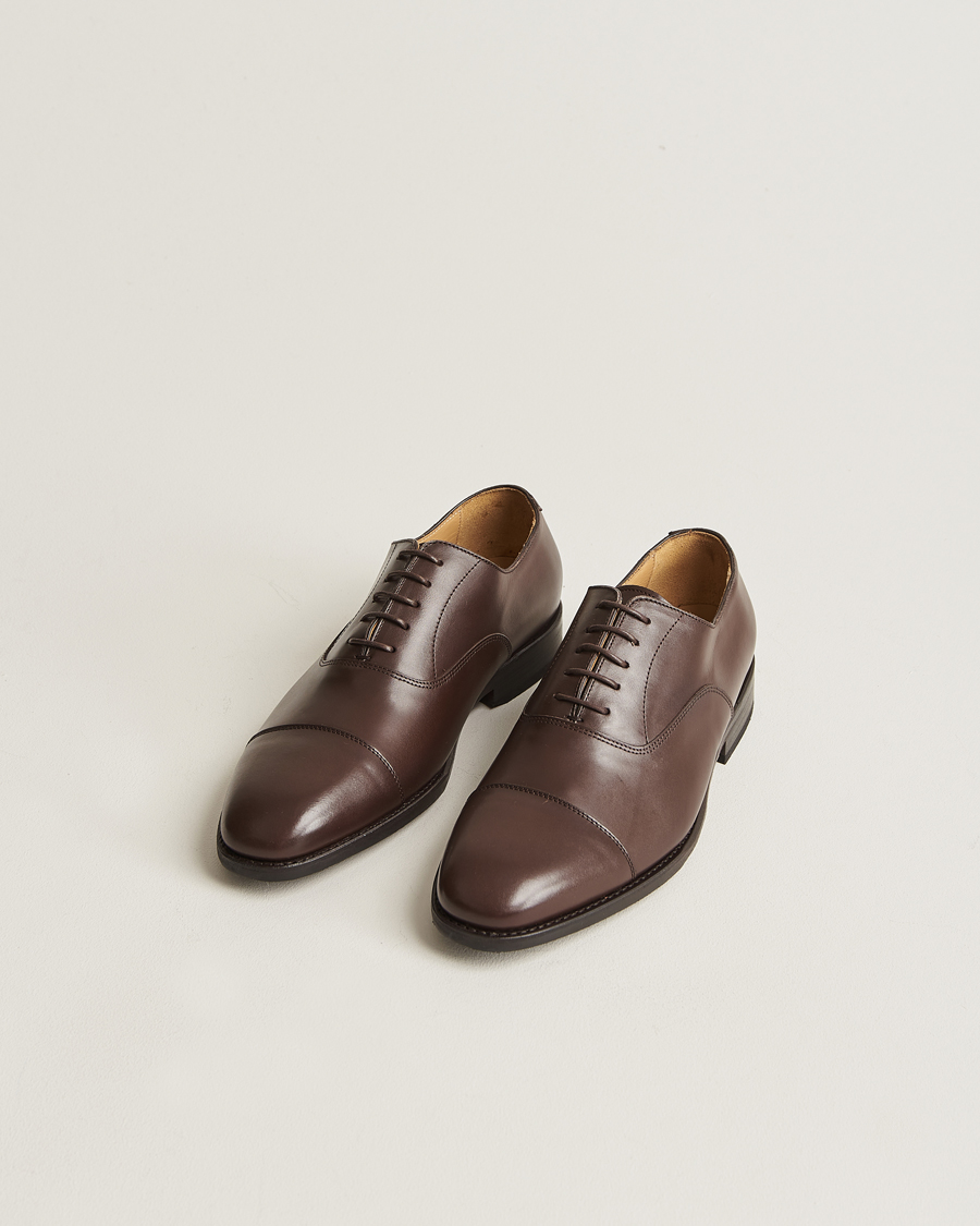 Mies | Oxford-kengät | Myrqvist | Äppelviken Oxford Dark Brown Calf