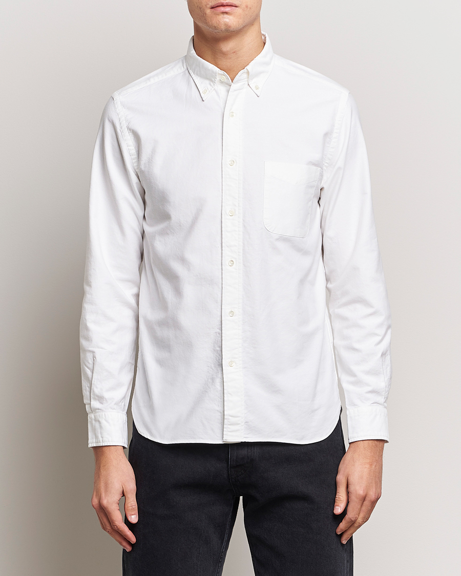 Mies | Oxford-paidat | BEAMS PLUS | Oxford Button Down Shirt White