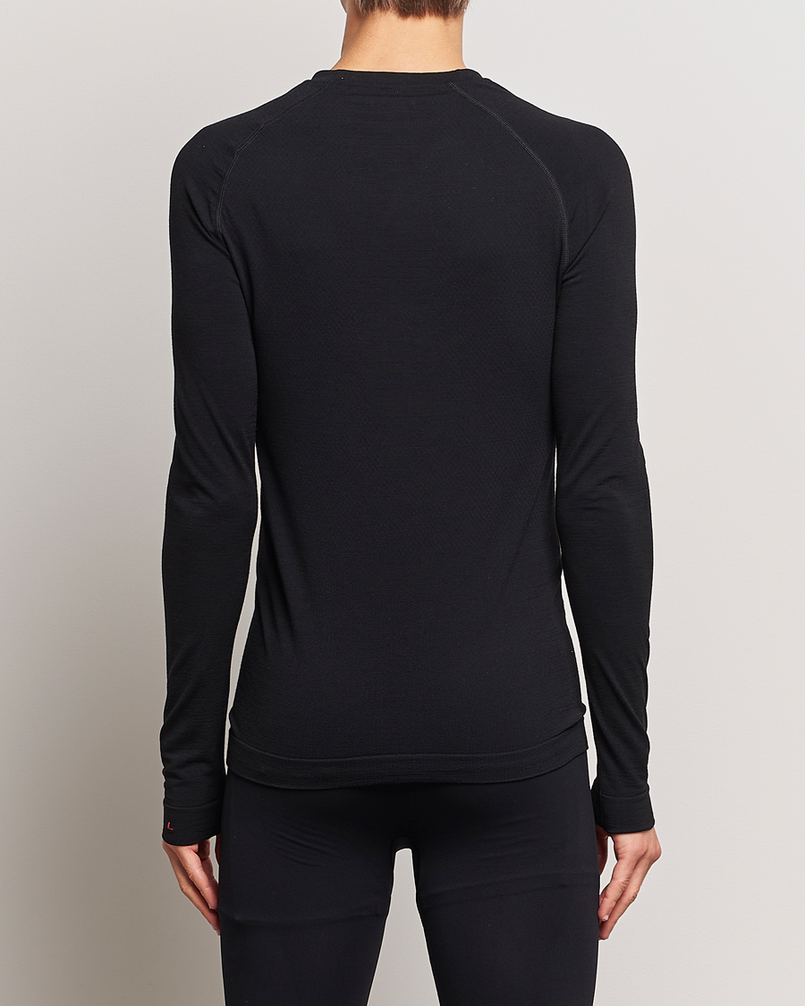 Mies | Active | Falke Sport | Falke Long Sleeve Wool Tech Light Shirt Black