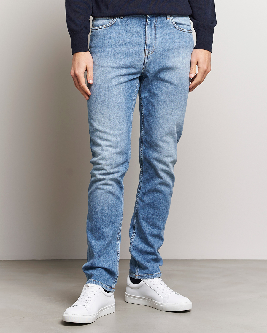 Mies | NN07 | NN07 | Johnny Straight Fit Jeans Light Blue