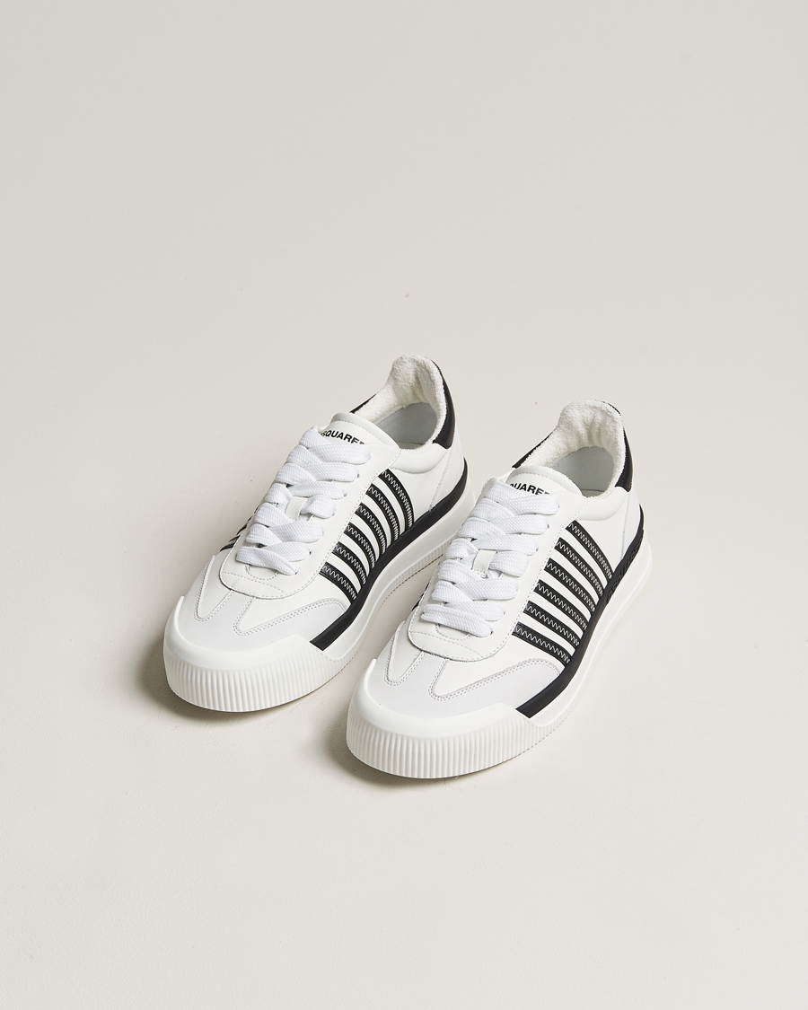 Mies | Kengät | Dsquared2 | New Jersey Leather Sneaker White
