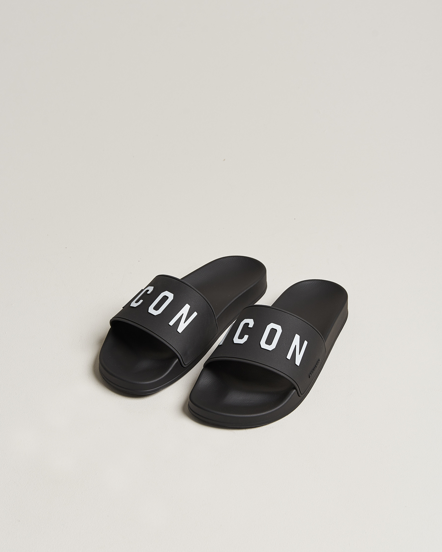 Mies | Kengät | Dsquared2 | Be Icon Slides Black