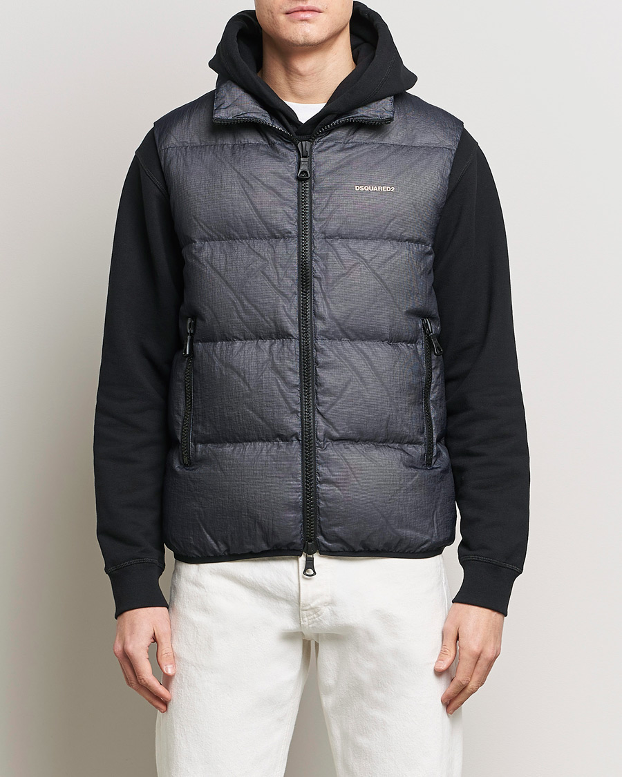 Mies |  | Dsquared2 | 3D Ripstop Puffer Vest Navy