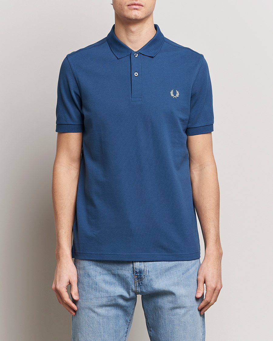 Mies | Fred Perry | Fred Perry | Plain Polo Shirt Midnight Blue