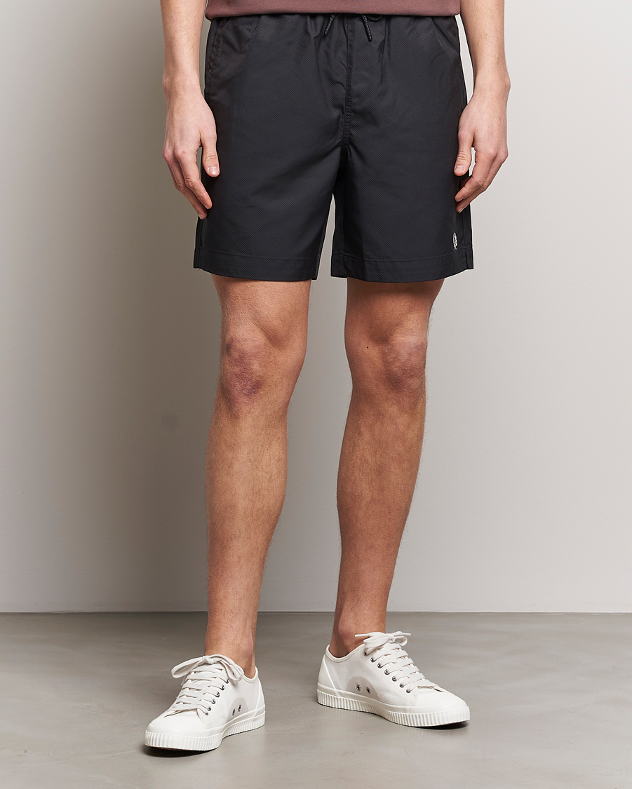 Mies | Uimahousut | Fred Perry | Classic Swimshorts Black