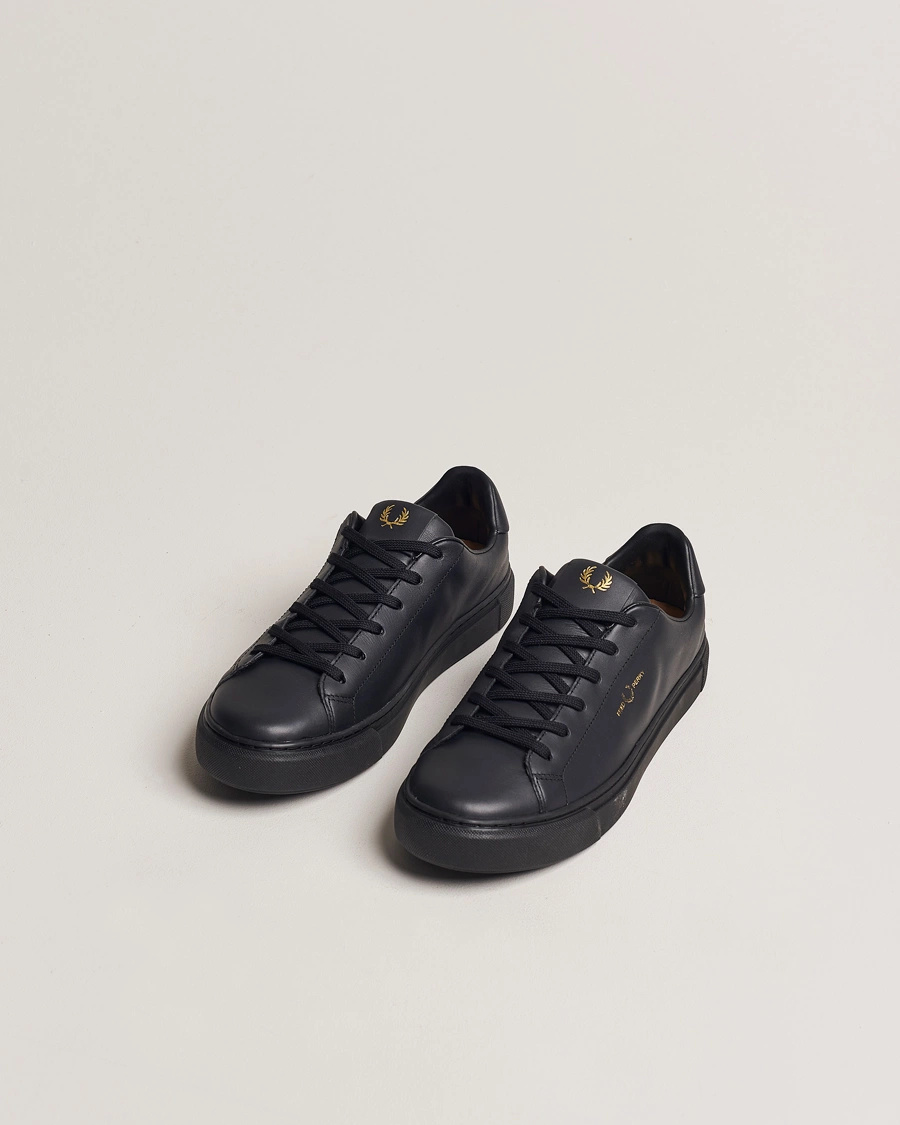 Mies | Tennarit | Fred Perry | B71 Leather Sneaker Black