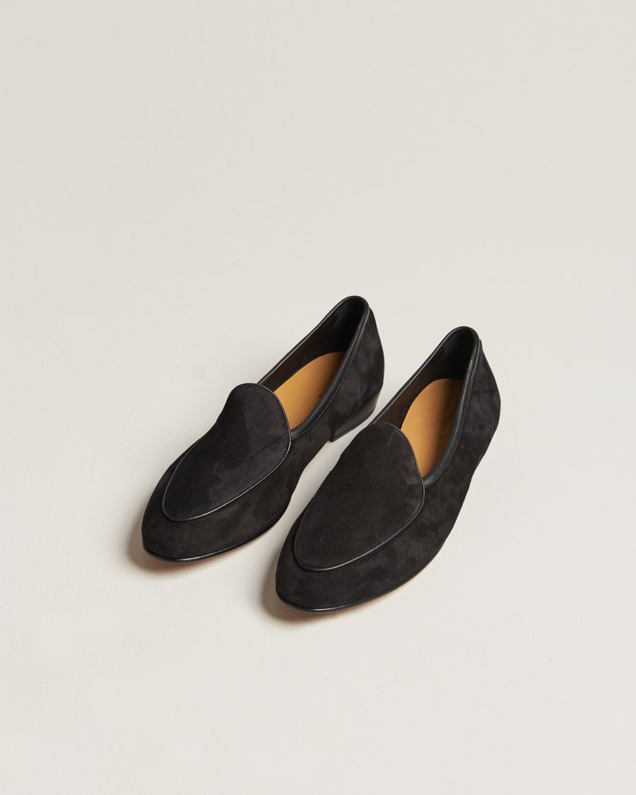 Mies |  | Baudoin & Lange | Sagan Classic Loafers Black Suede
