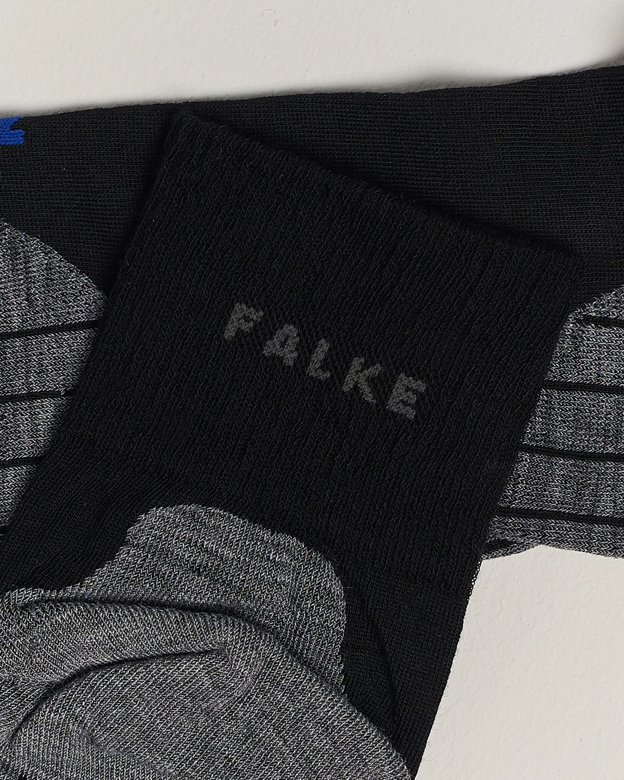 Mies | Nilkkasukat | Falke Sport | Falke TK5 Wander Cool Short Trekking Socks Black