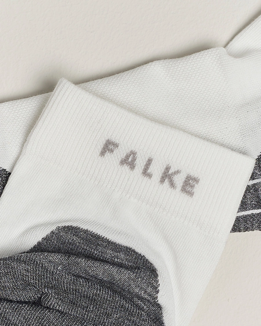 Mies | Nilkkasukat | Falke Sport | Falke RU4 Endurance Short Running Socks White Mix