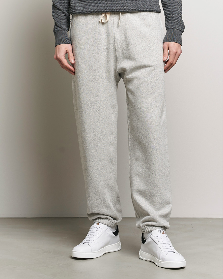 Mies | Vaatteet | Jil Sander | Cotton Sweatpants Light Grey