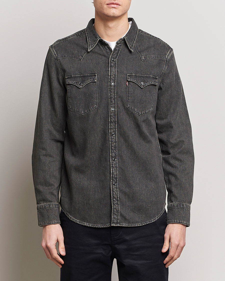 Mies | Levi's | Levi\'s | Barstow Western Standard Shirt Black Washed