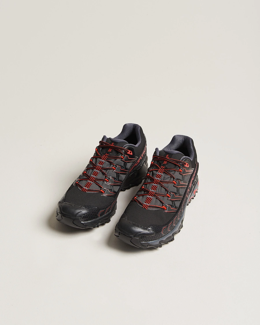 Mies | Mustat tennarit | La Sportiva | Ultra Raptor II GTX Trail Running Shoes Black/Goji