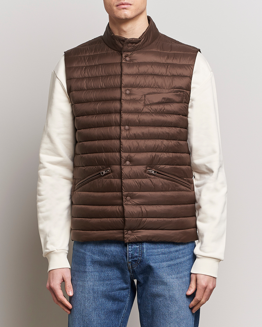 Mies | Save The Duck | Save The Duck | Aiko Lightweigt Padded Vest Soil Brown