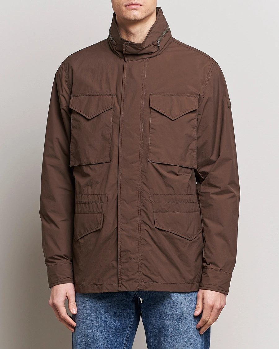 Mies | Takit | Save The Duck | Mako Water Repellent Nylon Field Jacket Soil Brown
