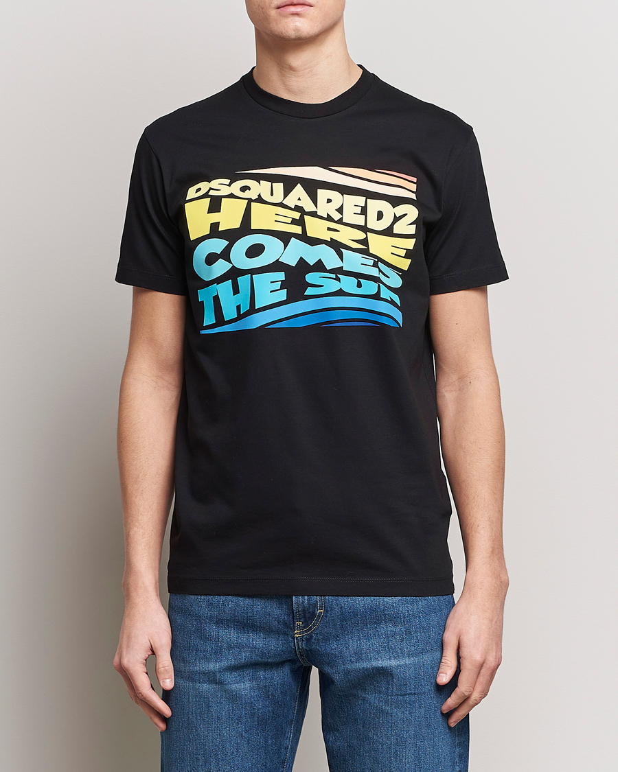 Mies |  | Dsquared2 | Cool Fit Crew Neck T-Shirt Black