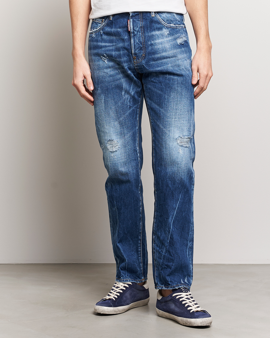 Mies | Straight leg | Dsquared2 | 642 Jeans Medium Blue