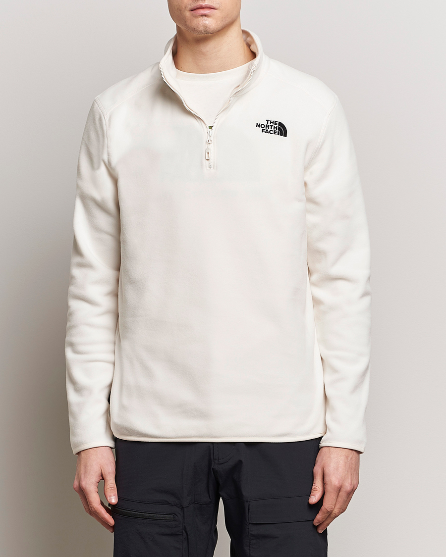 Mies | The North Face | The North Face | Glacier 1/4 Zip Fleece White Dune