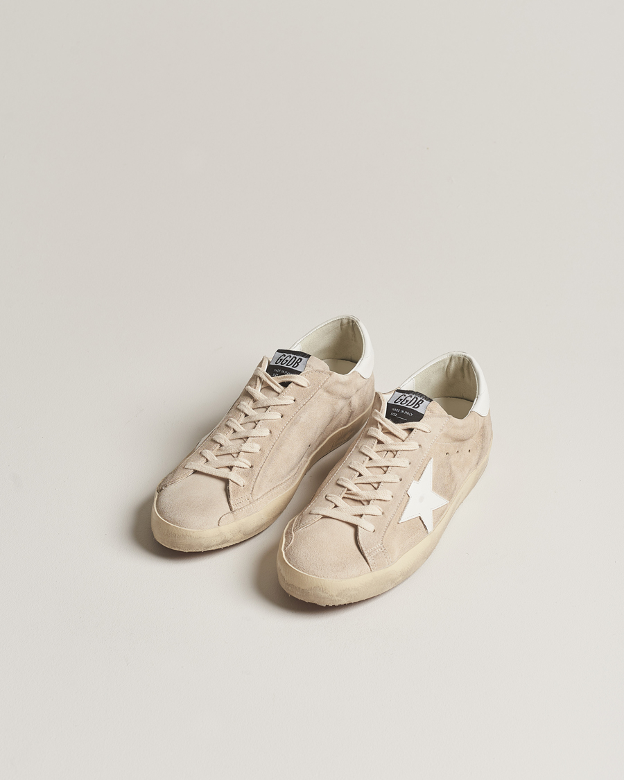 Mies |  | Golden Goose | Deluxe Brand Super-Star Sneaker Beige/White