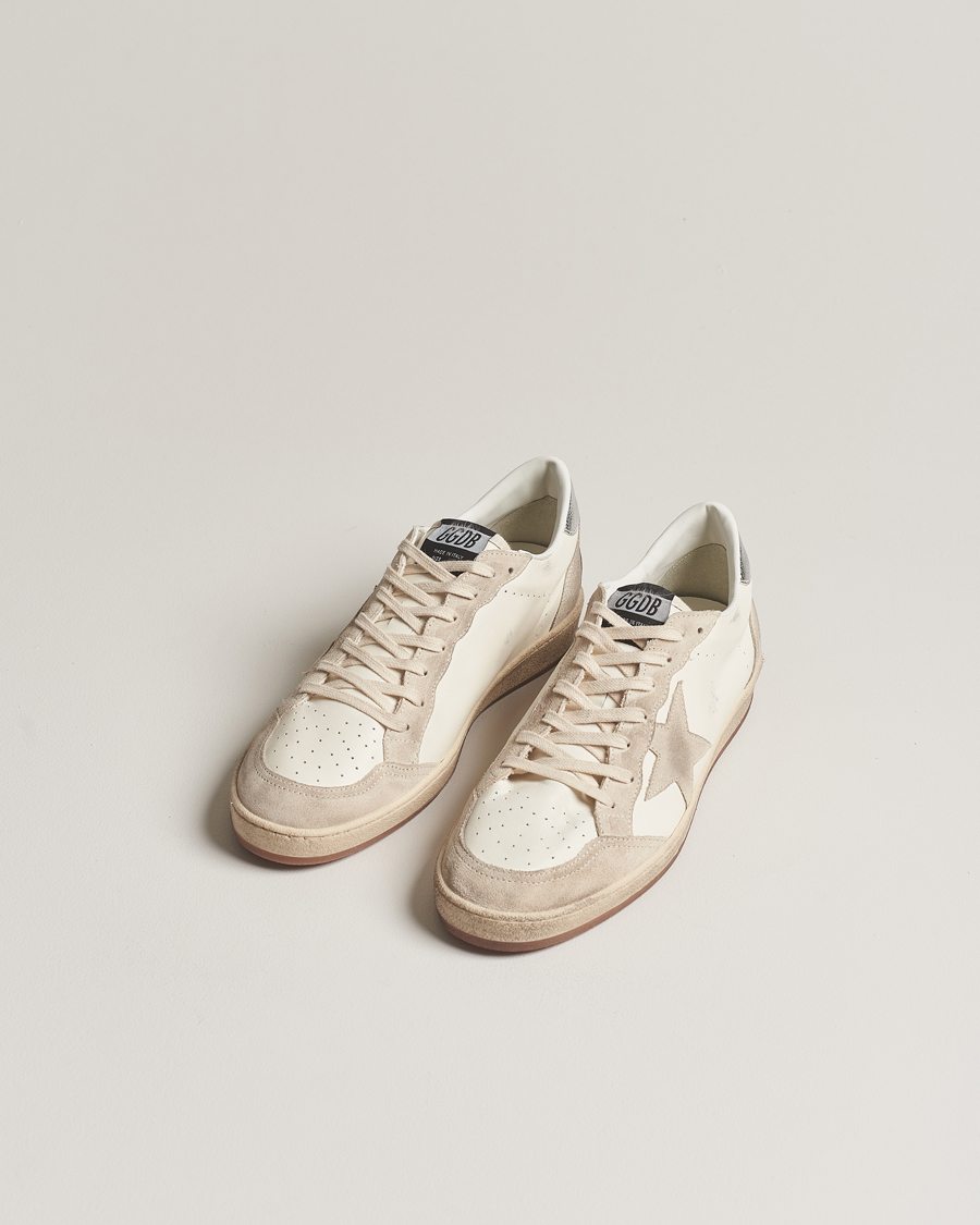 Mies | Golden Goose | Golden Goose | Deluxe Brand Ball Star Sneakers White/Beige