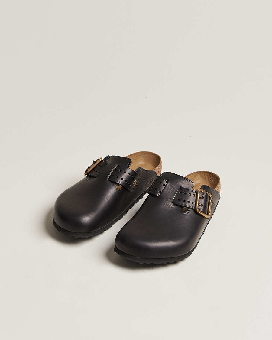 Mies | Sandaalit ja tohvelit | BIRKENSTOCK | Boston Bold Black Leather
