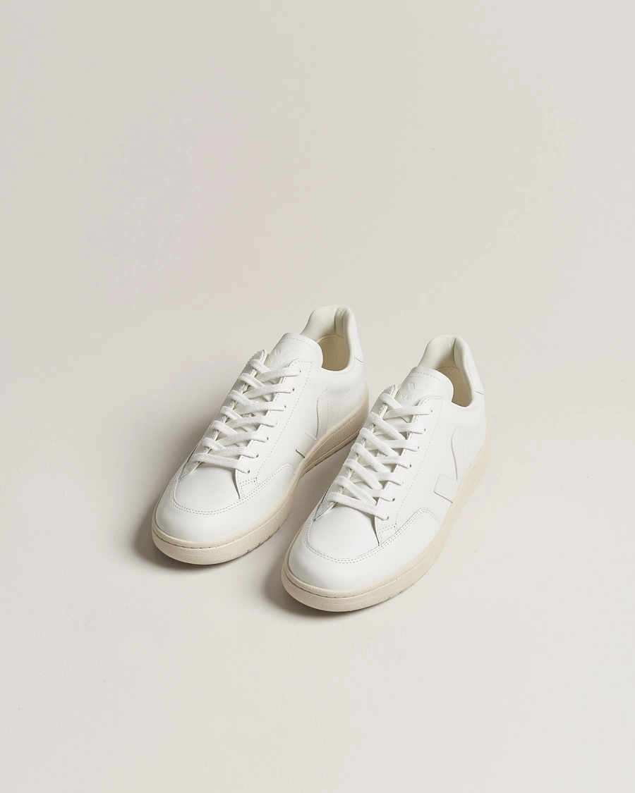 Mies | Kengät | Veja | V-12 Leather Sneaker Extra White